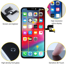Load image into Gallery viewer, bokman for iPhone XS Black OLED Screen Replacement Parts Display Assembly
